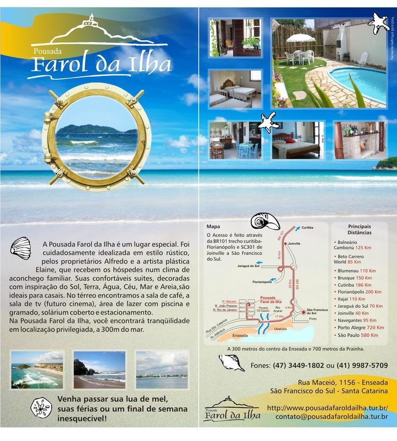 Pousada Farol Da Ilha Residencial 南圣弗朗西斯科 外观 照片